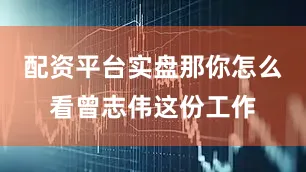 配资平台实盘那你怎么看曾志伟这份工作